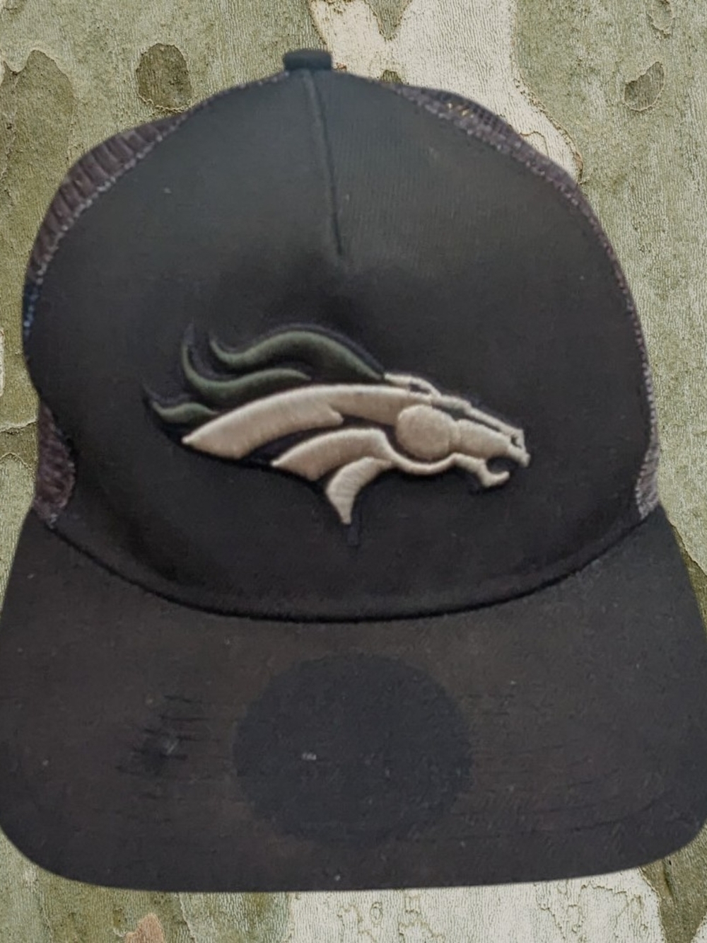 Men's New Era Denver Broncos Camouflage Snapback